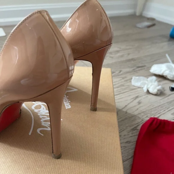 Christian Louboutin 120mm Pigalle Platform 37.5 - Picture 6 of 9